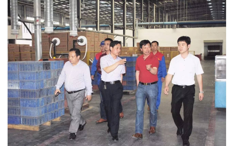 熱烈歡迎時風集團領導蒞臨旭派參觀交流！